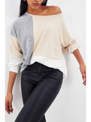 Milan Kiss Longsleeve in Beige