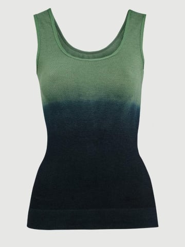 ITEM m6 Shape-Top in Oliv/ Dunkelblau