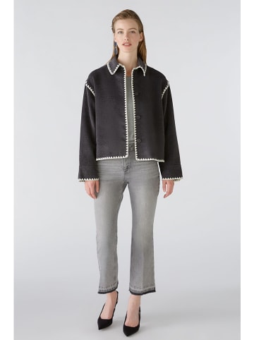 Oui Übergangsjacke in Anthrazit