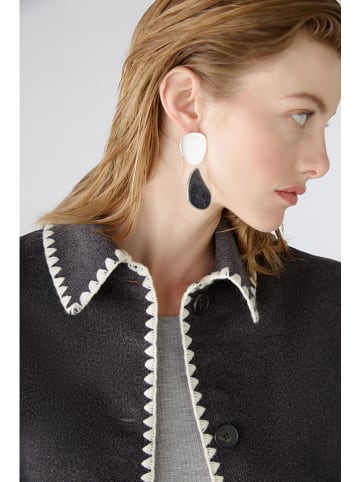 Oui Übergangsjacke in Anthrazit