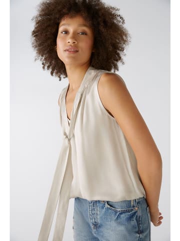 Oui Bluse in Beige