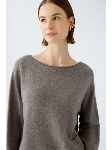 Oui Pullover in Taupe
