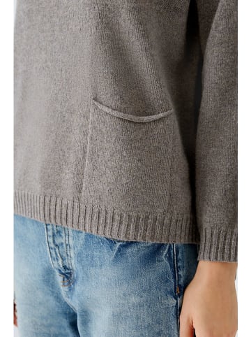 Oui Pullover in Taupe