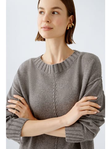 Oui Pullover in Taupe