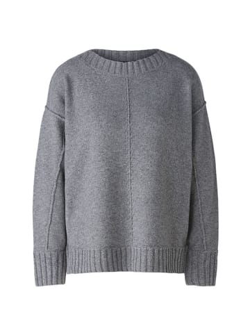 Oui Pullover in Grau