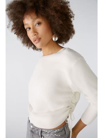 Oui Pullover in Creme