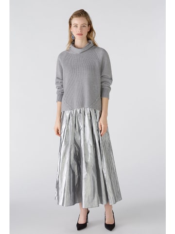 Oui Pullover in Grau