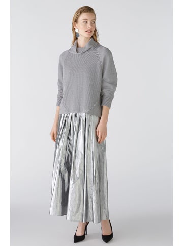 Oui Pullover in Grau