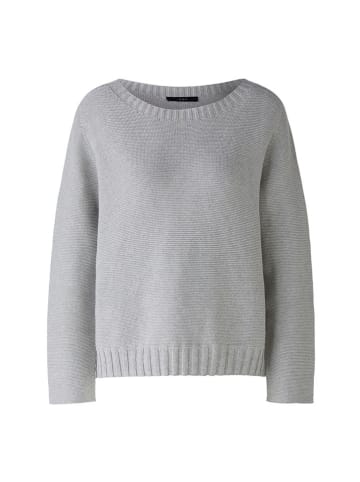 Oui Pullover in Grau