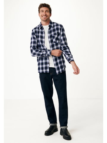Mexx Blouse in wit/ blauw/ zwart