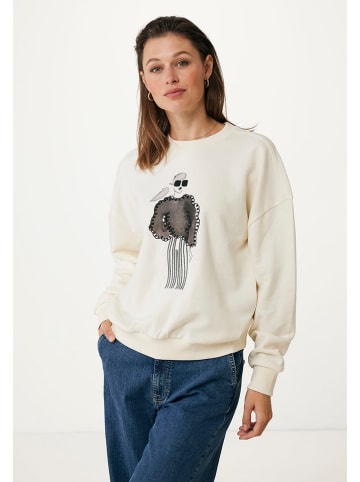 Mexx Bluza w kolorze kremowym