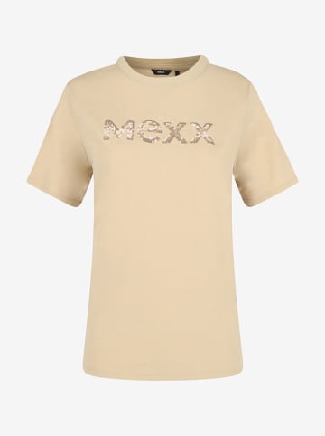 Mexx Koszulka w kolorze kremowym