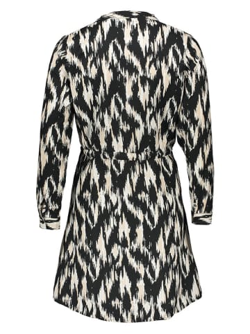 ONLY Kleid in Schwarz/ Beige