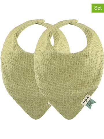 TRIXIE Śliniaczki (2 szt.) w kolorze khaki - 43 x 16 cm