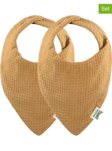 TRIXIE Śliniaczki (2 szt.) w kolorze jasnobrązowym - 3 x 16 cm