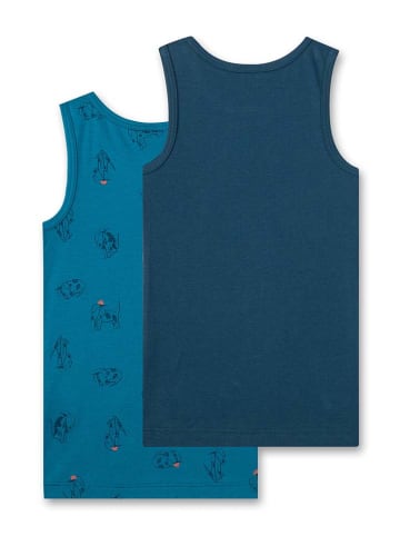 s.Oliver 2er-Set: Unterhemden in Blau