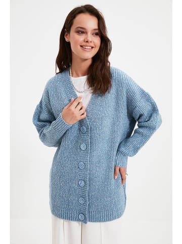trendyol Cardigan in Hellblau