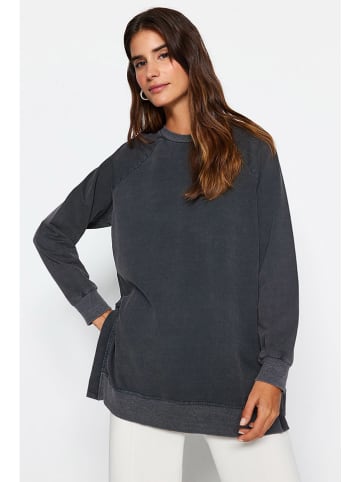 trendyol Sweatshirt in Grau