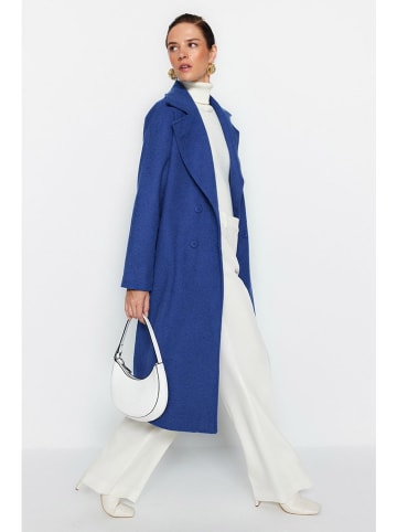 trendyol Wintermantel blauw