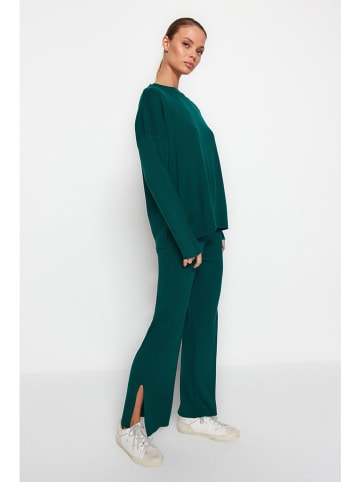 trendyol 2-delige outfit donkergroen