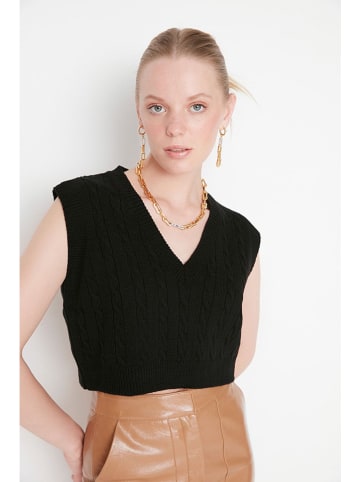 trendyol Pullunder in Schwarz