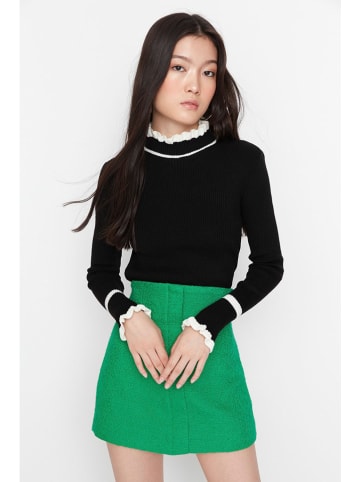 trendyol Trui zwart/wit
