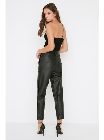 trendyol Kunstleren broek kaki