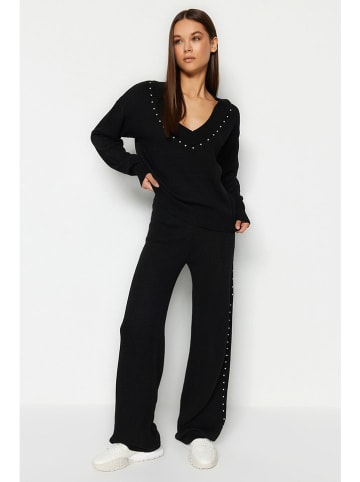 trendyol 2tlg. Outfit in Schwarz
