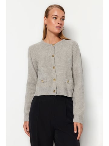 trendyol Cardigan in Grau