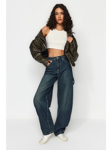 trendyol Jeans - Comfort Fit - in Dunkelblau
