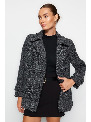 trendyol Wintermantel grijs