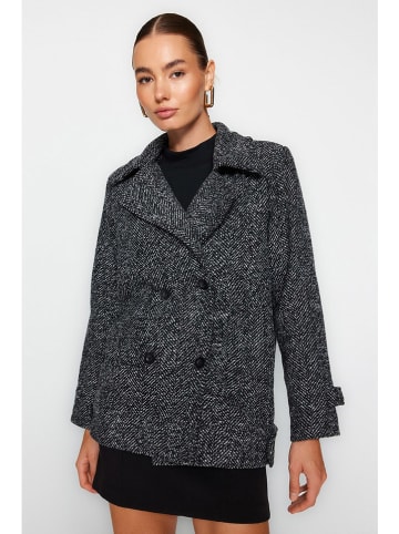trendyol Wintermantel grijs