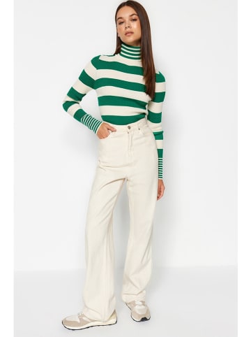 trendyol Coltrui groen/wit