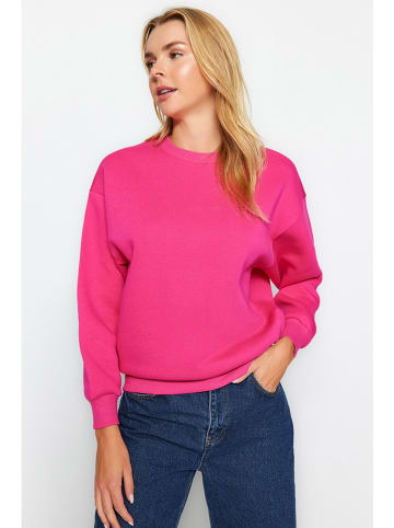 trendyol Sweatshirt in Pink