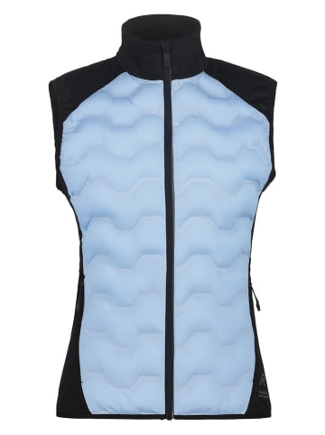 rukka Hybride bodywarmer "Merjala" lichtblauw/zwart