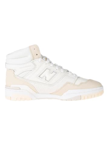 New Balance Leder-Sneakers "650" in Weiß/ Beige