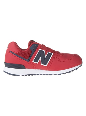 New Balance Sneakers "574" in Rot
