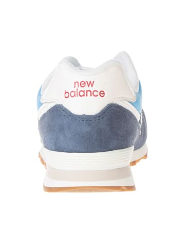 New Balance Leder-Sneakers "GC754" in Blau