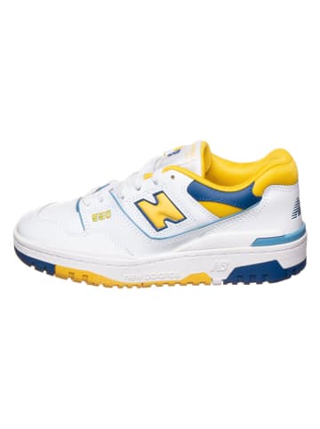 New Balance Sneakers wit/geel/blauw