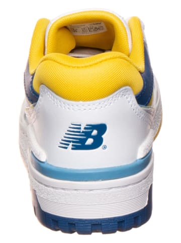 New Balance Sneakersy w kolorze biało-żółto-niebieskim
