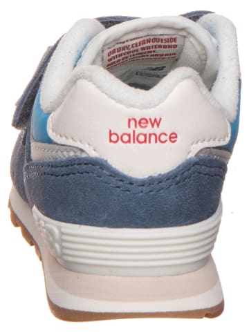 New Balance Sneakersy "574" w kolorze niebiesko-granatowym