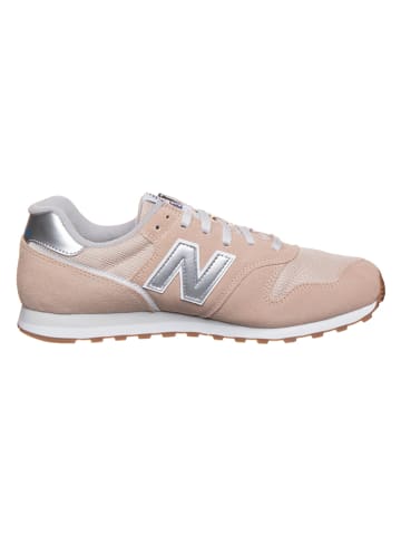 New Balance Leder-Sneakers "373" in Beige