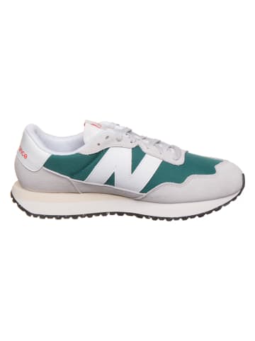New Balance Sneakersy "237" w kolorze biało-zielonym