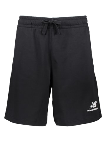 New Balance Szorty dresowe "Essentials" w kolorze czarnym