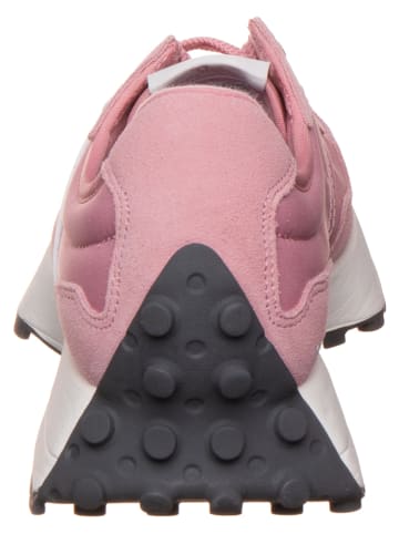 New Balance Leder-Sneakers "327" in Rosa