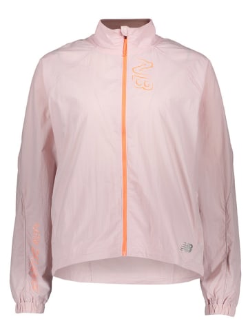 New Balance Laufjacke "Printed Impact Run" in Rosa
