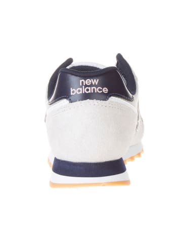 New Balance Leder-Sneakers in Creme