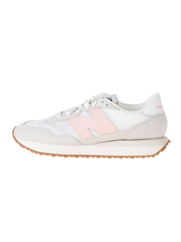 New Balance Sneakers wit/lichtroze