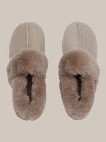 ESOTIQ Pantoffels taupe