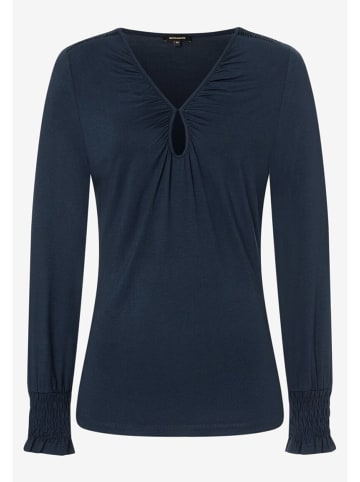 More & More Bluse in Dunkelblau